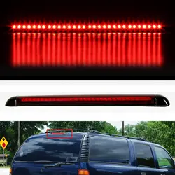 LED 3rd Third Brake Lights Tail Stop Lamp For 1992-2004 Chevy S10 / Suburban / TAHOE / YUKON Black Lens
