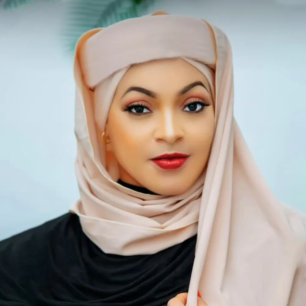 Casquette Turban plissée à paillettes pour femmes, enveloppe de tête pour dame, foulard musulman, chapeau, couvre-chef africain, 2025