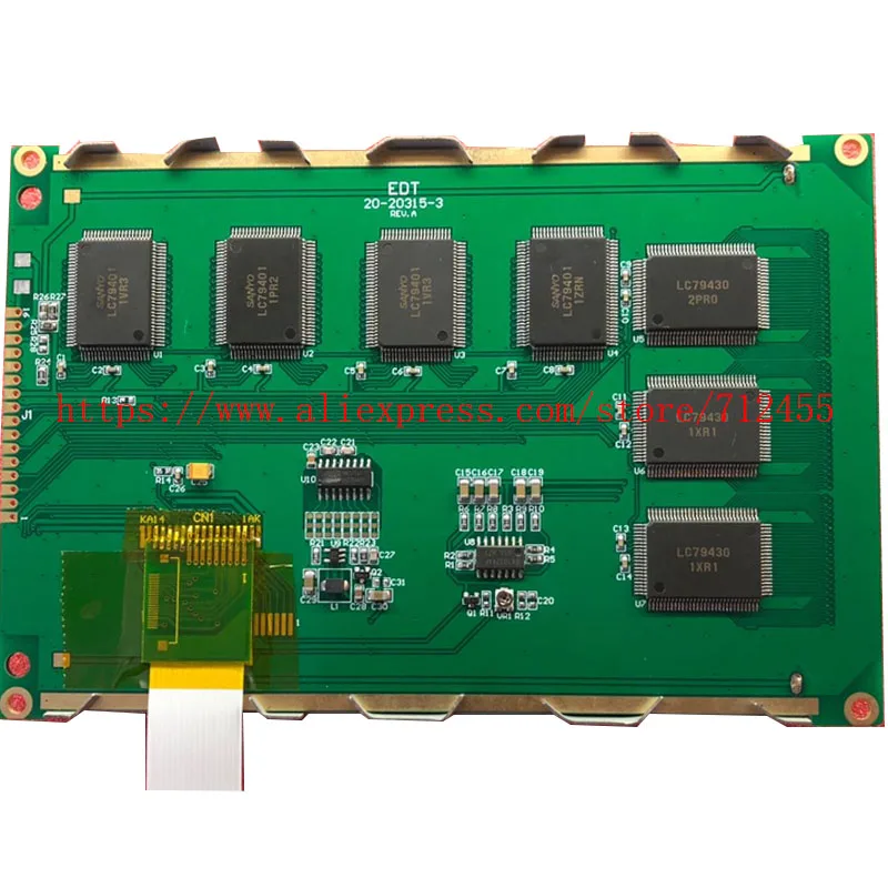 Imagem -03 - Original Compatível Ew50853flw 09111 c0 Ep02 94v-0 5.7 Polegada 14pin 22pin Display Lcd Novo