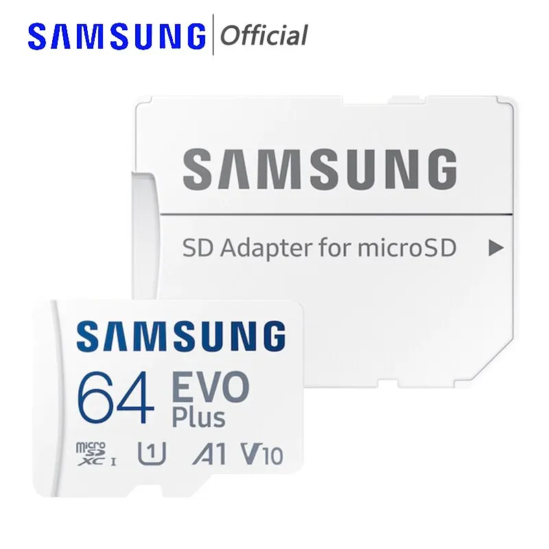 SAMSUNG EVO Plus Micro SD TF Card U1 C10 V10 A1 Micro SD/TF Card 64gb Flash Micro Card to Camera Memory Card Micro SD For Phone