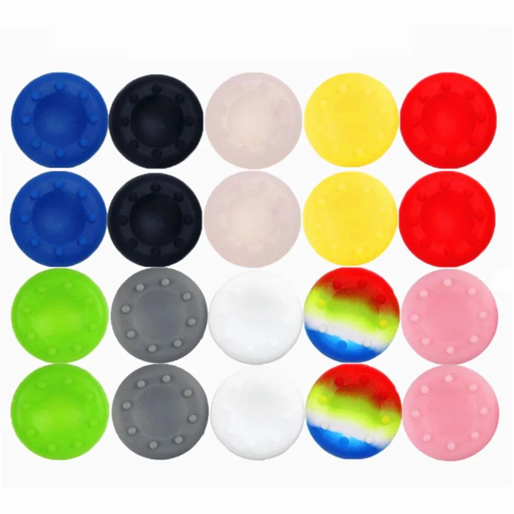 

1000pcs PS4 Silicone Cap Thumbstick Thumb Stick Guards Cover Case Skin Joystick Grip For PS4 Xbox one 360 Controller PS4 Pro