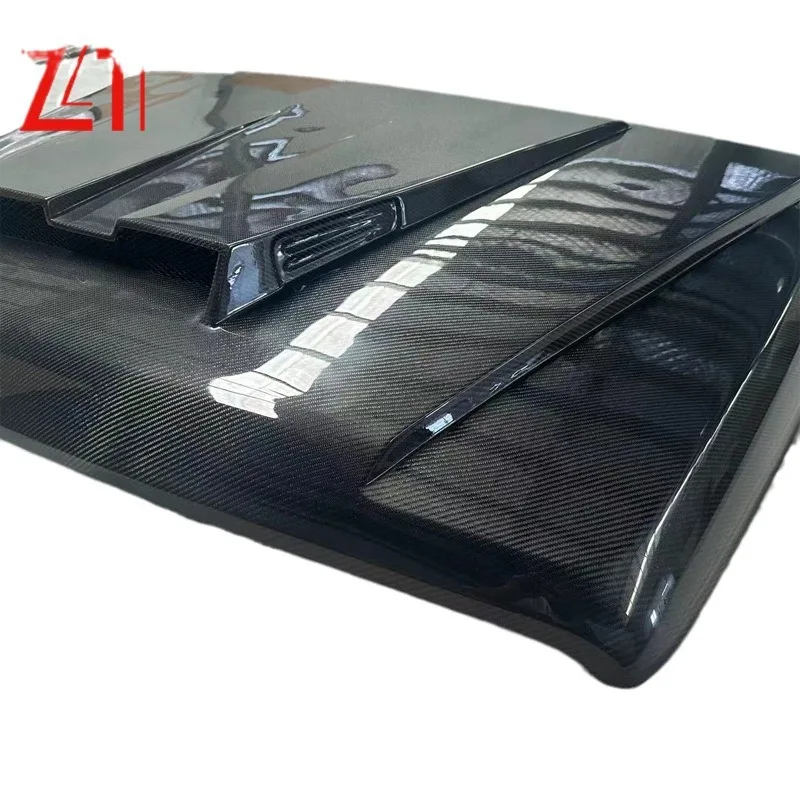 

For Brabus Style Carbon Fiber Hood Modification For Tank 300 Real Carbon Fiber Appearance Engine Cover Cross-Border Supply