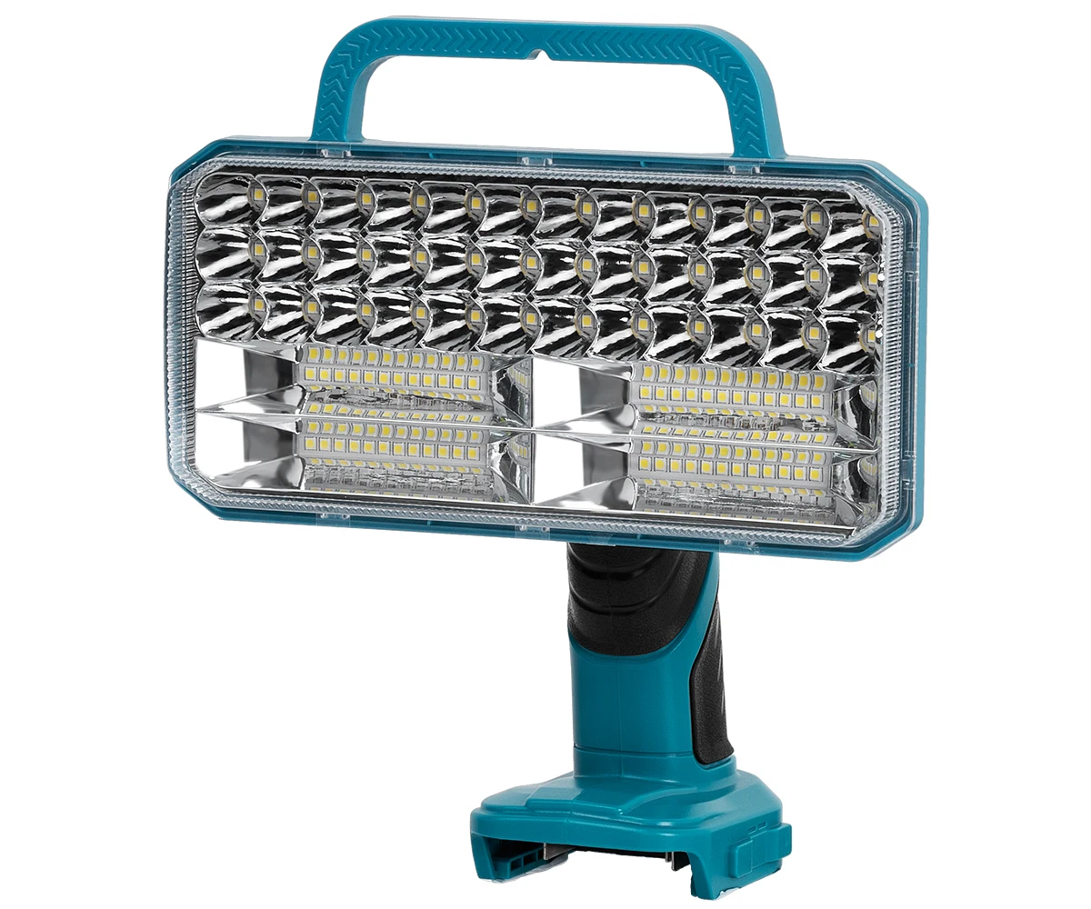 Emergency Lighting(Battery Not Included)  4200LM USB LED Work Light for Makita 18V, Indoor/Outdoor, Camping, Car Repair 9-inch