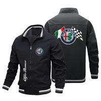 New Pilot Jacket Men's Alpha Car Classic Jacket Men's Spring and Autumn Thin Coat Baseball Jacket Sports Coat MOTO Cycling Suit