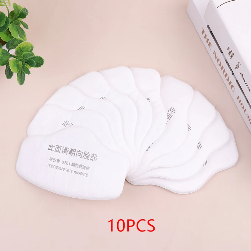 Half Face Dust Mask Respirator Dust-Proof Work Safety Rubber Mask Cotton Filter For DIY House Clean Carpenter Builder Polishing