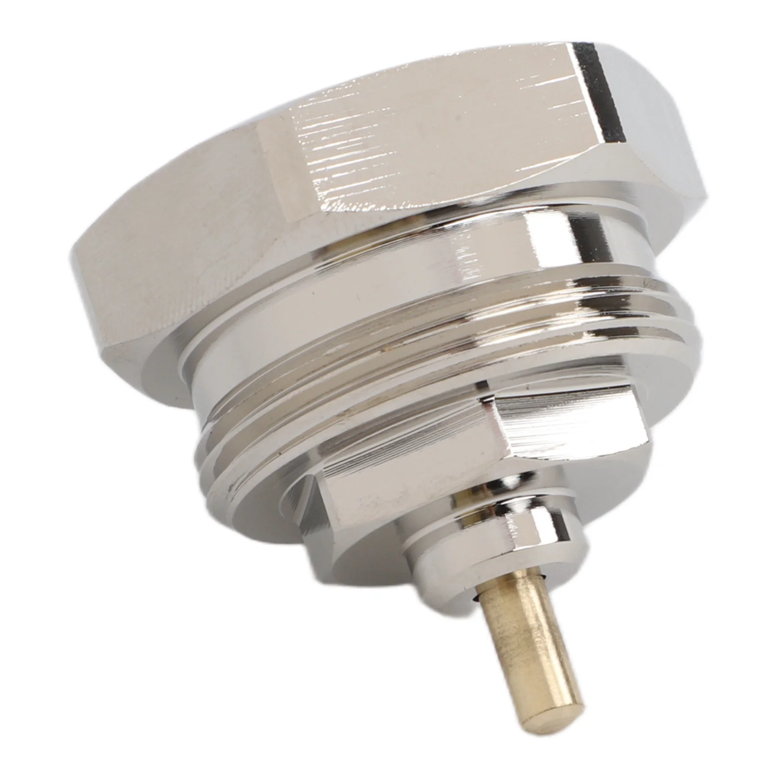 Set of 3 M30x1.0 to M30x1.5 Brass Adapters for Oventrop Thermostatic Valves with Reliable Connection Stability
