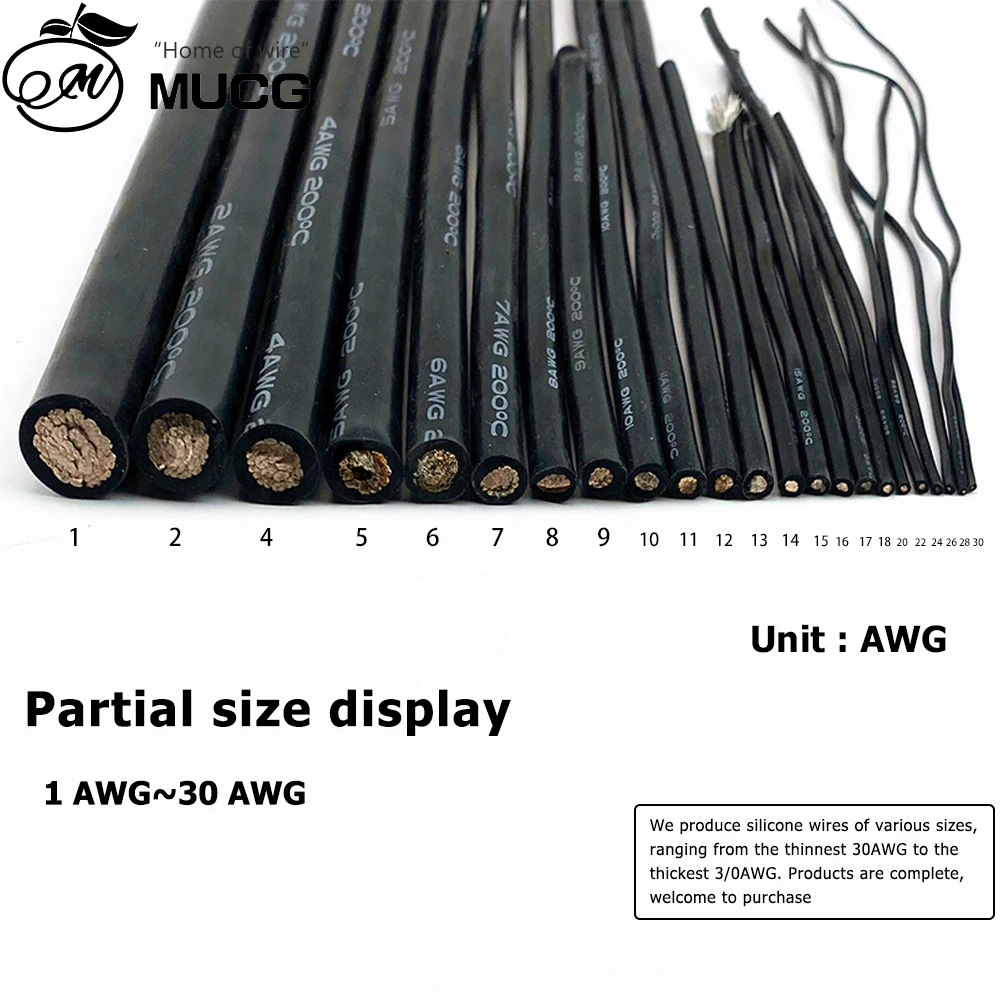 95mm2/75mm2 Silicone cable High Power Electric cable Energy cables Black Red Silicone wire Tinned copper wire 3/0AWG 2/0AWG 1AWG