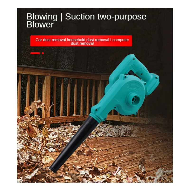 New 1000W Handheld Electric Air Blower Cordless Leaf Computer Dust Collector Rechargeable Power Tool For Makita 48V Battery