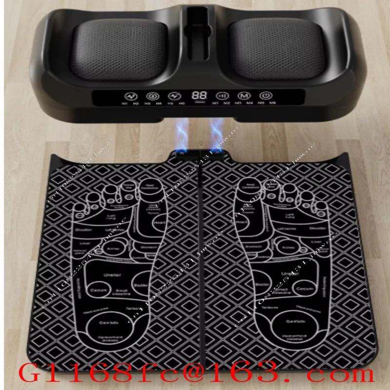 Foot Therapy Relaxation Professional Acupoint Hot Compress Multifunctional Pulse Foot Massager