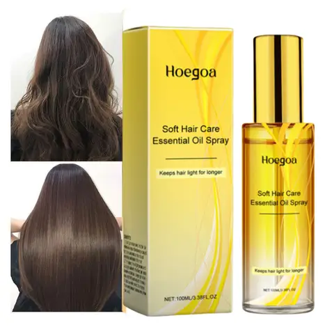 헤어 케어 에센셜 오일, 효율적인 보습, 부드러운 에센스, 헤어 케어 스프레이, 건조 방지, 난초, 금송화, 헤드 케어 제품