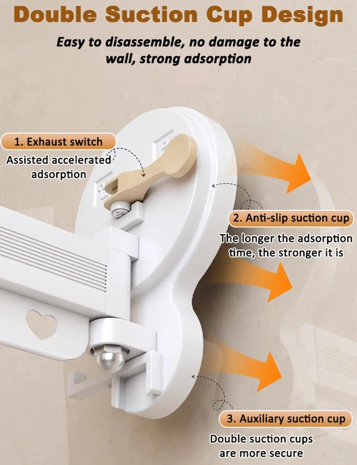 Folding Shower Curtain - Adjustable L/U Shape Corner Shower Curtain Rod No Drill with Suction Cup - Waterproof Linen
