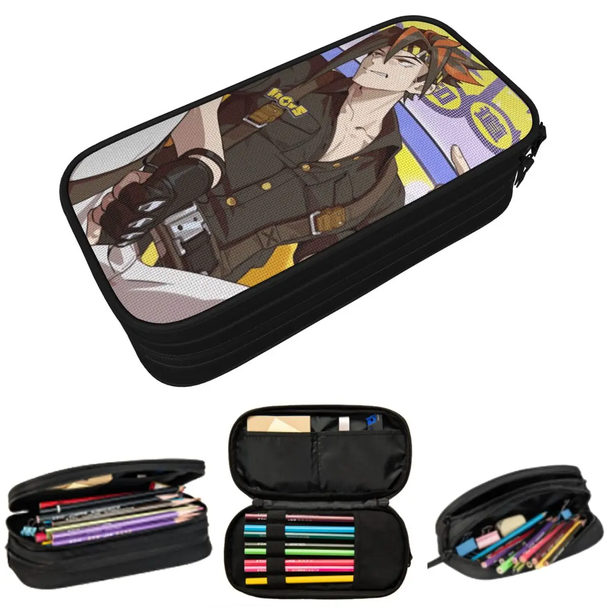 

Пенал для школьников Anton Ivanov Bangboo Zenless Zone Zero: Сумка для ручек, канцелярских принадлежностей и карандашей