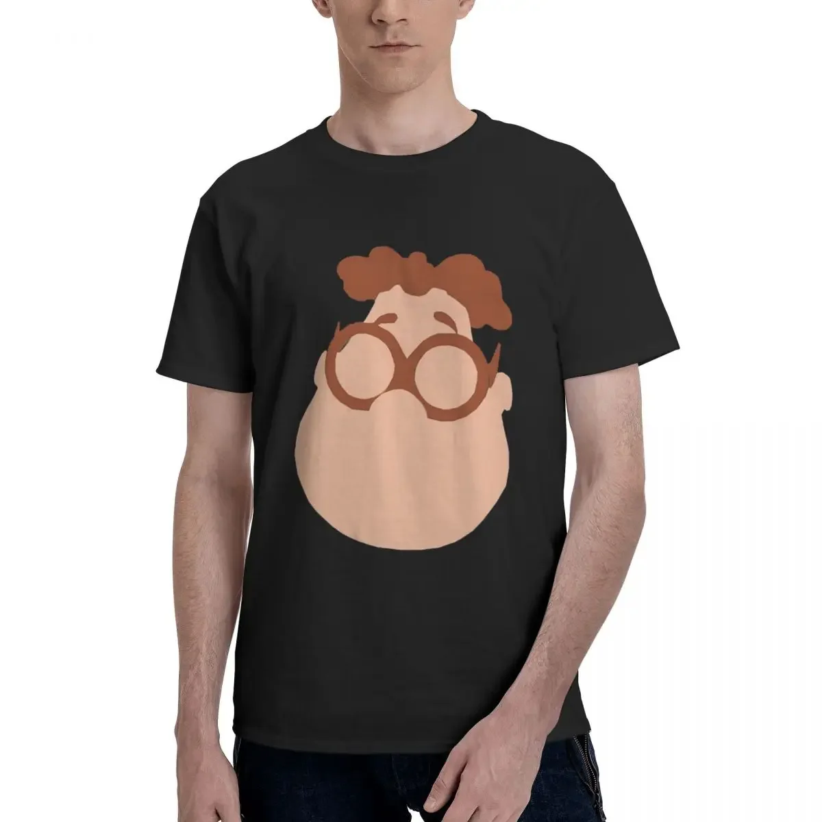 Carl Wheezer Icon 100% Cotton T-shirt Men Oversized T Shirts Men O-Neck Short Sleeve S-6XL