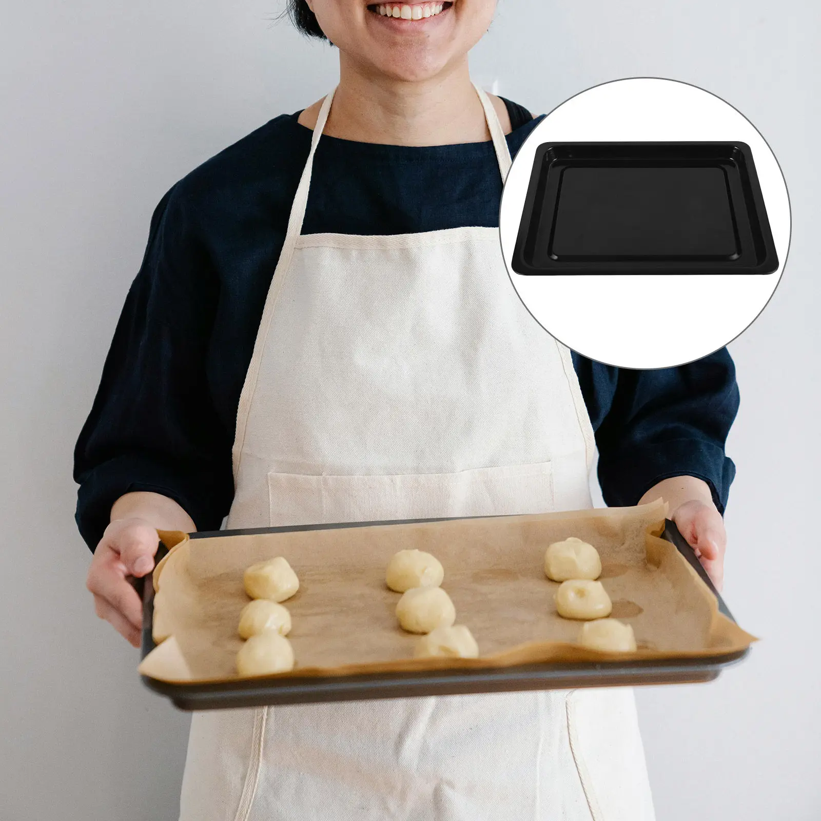 

Эмалированная прямоугольная форма для запекания, пригодная для духовки, для жарки курицы, мяса, овощей, гриля, выпечки, для кемпинга, вечеринок, использования на кухне