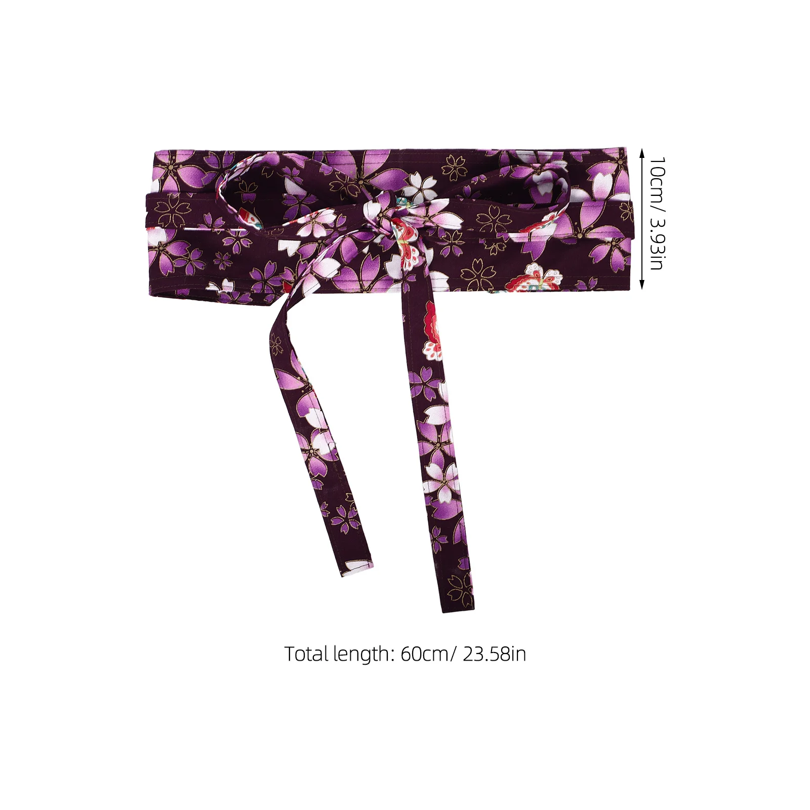 Cintura giapponese con nappa vintage ampia ed elegante cintura kimono cintura abito decorazione festa cintura giapponese cintura larga