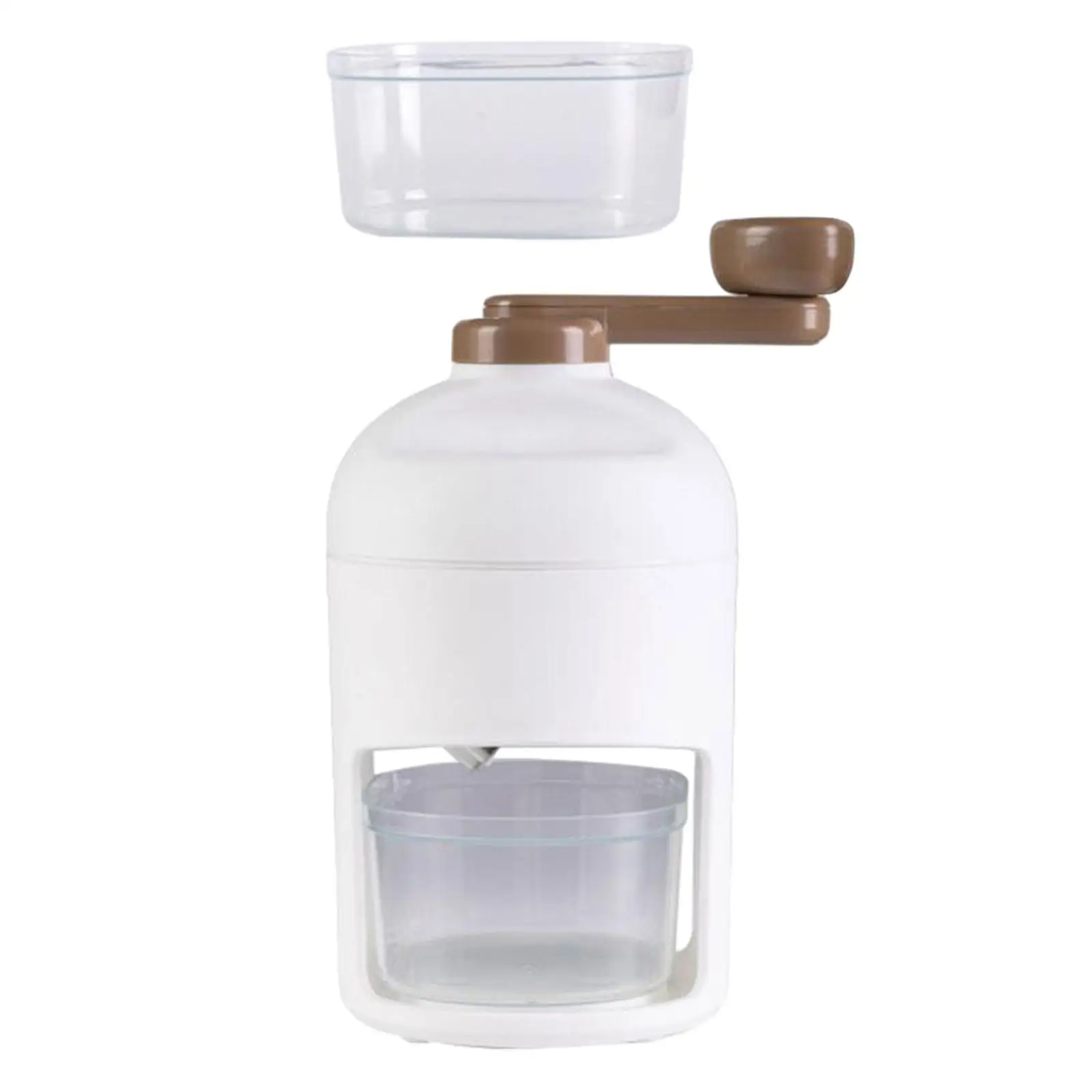 Manual Rotary Ice Crusher Mini Hand Crank Ice Crusher for Bars Party Kitchen