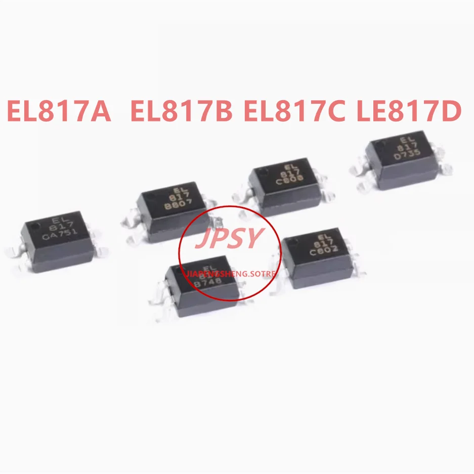 100PCS Patch optocoupler EL817S1(B) SMD-4 EL817B