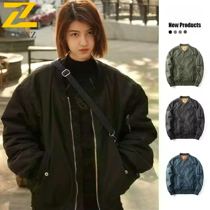 

COMXZ Mens Coat Solid Color Minimalist Handsome Windproof Work Climbing Biker Jacket Camping Breathable Wear Resistant Outerwear