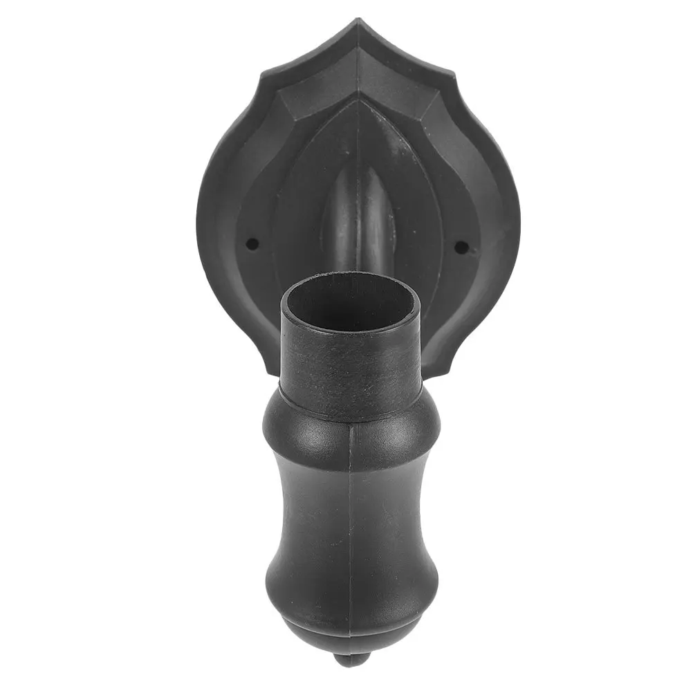 

Wall Lamp Base Versatile Outdoor Wall Mount for Garden Patio Pathway Solar Light Support Elegant Decorative Design