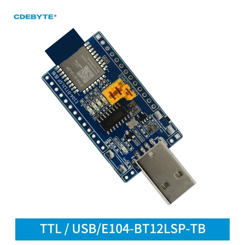 

TLSR8253F512 TTL/USB Bluetooth Test Board Kit SMD CDEBYTE E104-BT12LSP-TB SIG Mesh Networking Module Intelligent Remote Control