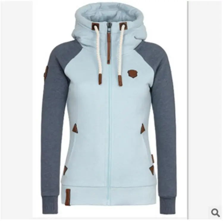 Damski skórzany sweter z możliwością personalizacji, odzież robocza lub personalizacja, modne opcje kodów kolorów.