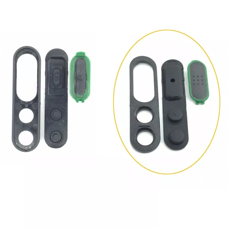 10pcs Launch Button Set Replace PTT Sealant Frame 3 Pieces Set for Motorola CP1200 CP1660 CP1300 EP350 Walkie Talkie