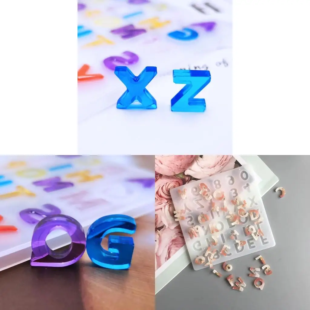 Handicrafts UV Epoxy Mold Handmade Jewelry Pendant for Key Chain Resin Casting M