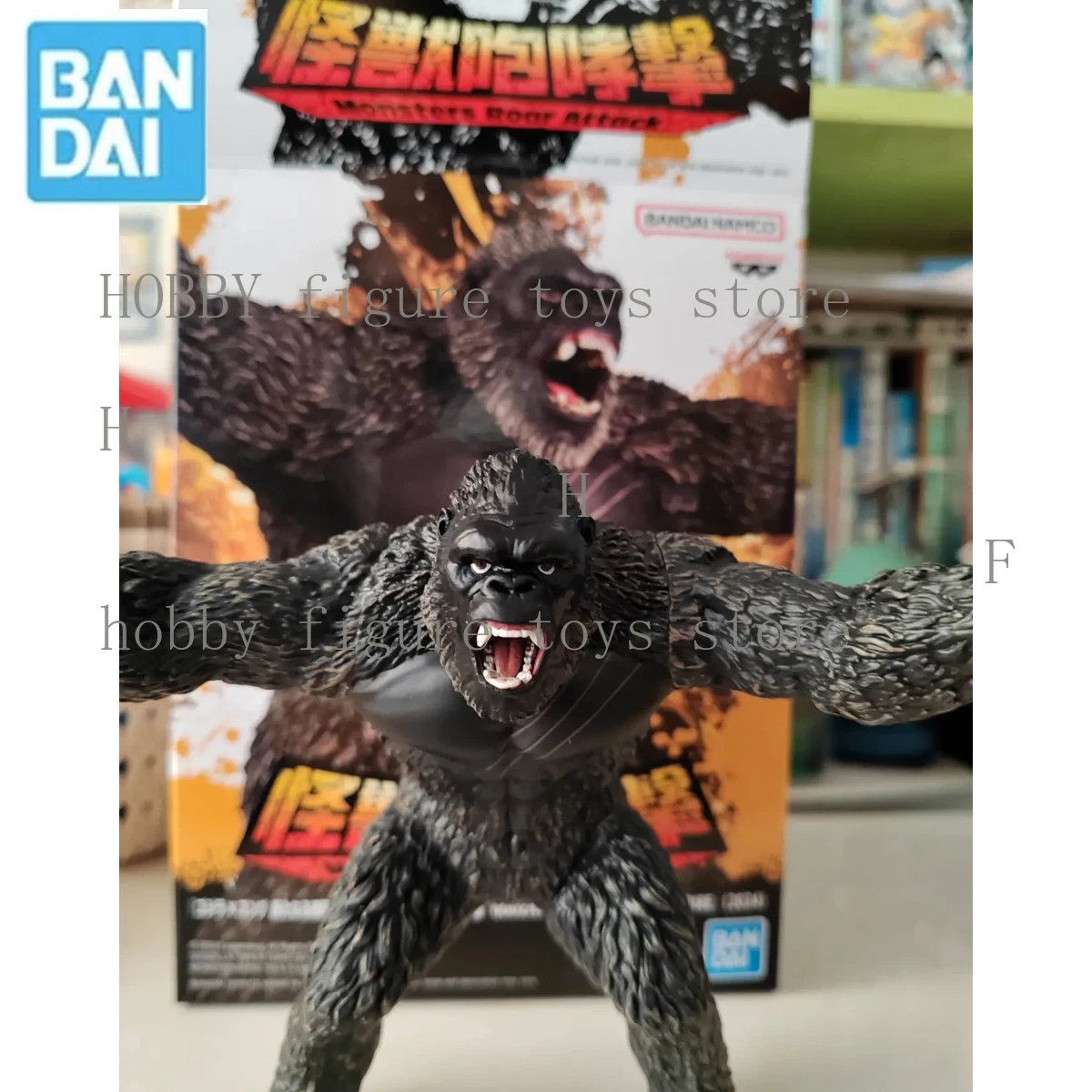 

Bandai Original Ultraman Monsters Roar Attack Godzillax Kong The New Empire Anime Action Figures Toys for Boys Girs Gifts