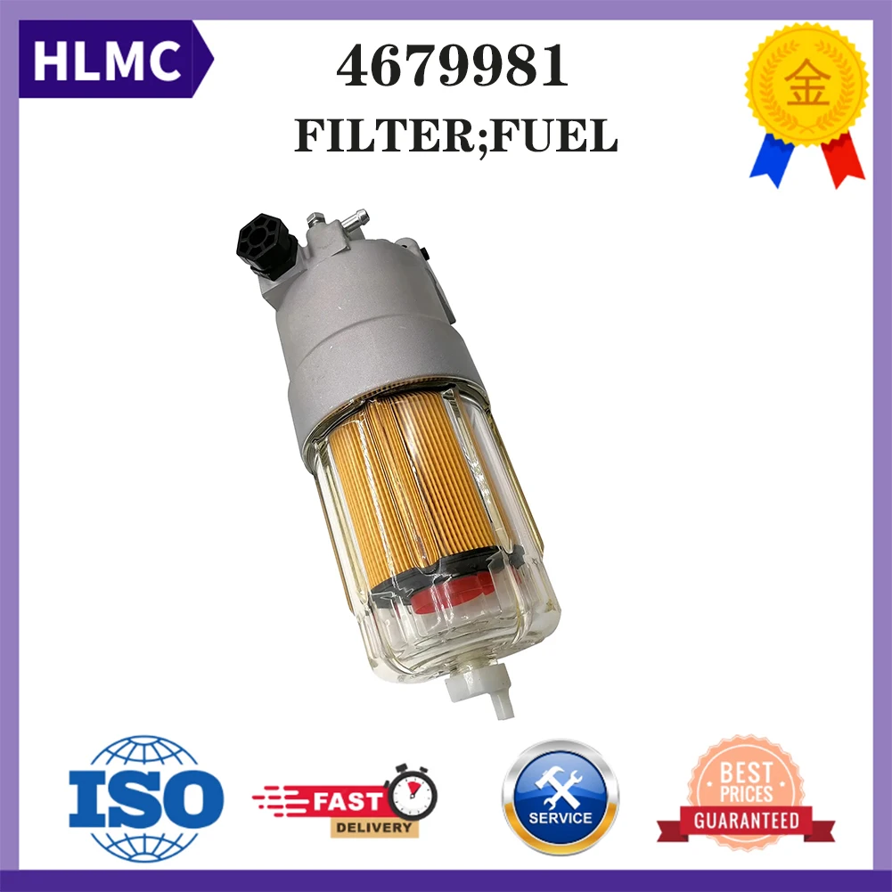 ZX140W-3 ZX145W-3 ZX200 ZX240 ZX240-3 Fuel Filter Water Separator Assembly For Excavator 4679981 8-98076855-1