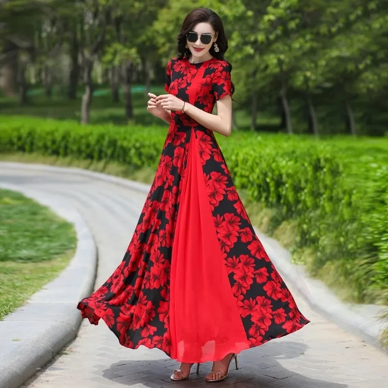What Is the Best Holiday Outfit for Ladies? A Real-World Review of the 4XL  Red Elegant Long Dress