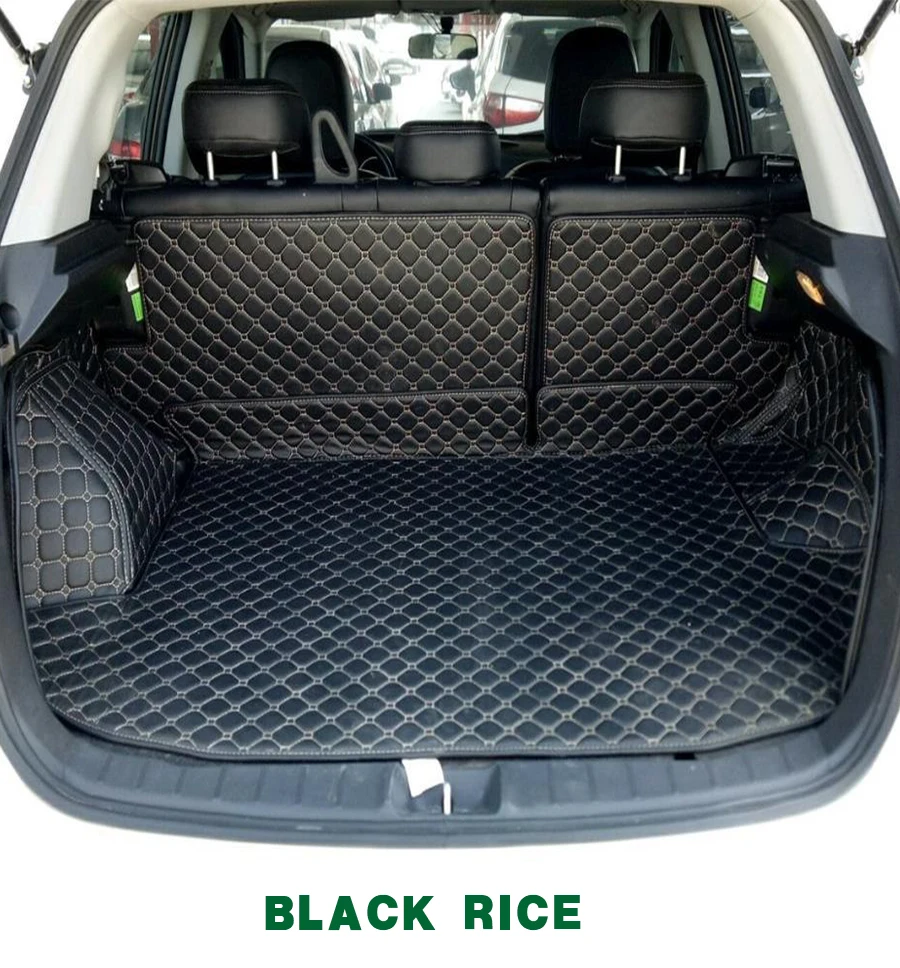 Car Trunk Mat For Mitsubishi ASX RVR sel 2011-2023 All Weather XPE Rear Cargo Cover Carpet Liner Tail Parts Boot Luggage Pad