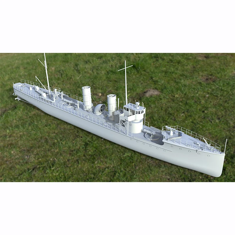 1/50 Destroyer SMS V108 Degon Lightning Strike Ship Model DIY Kit Simulation Assembled Ship Model