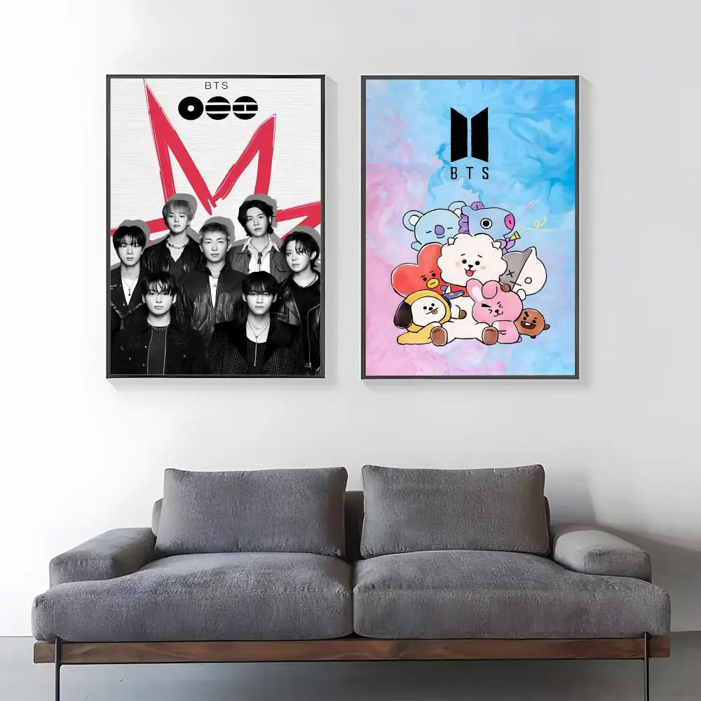 Affiche Bulletproof B-BTS-S-BOYES, impression sur papier HD, décoration artistique pour la maison, le salon, la chambre à coucher, l'entrée, le Bar, le café