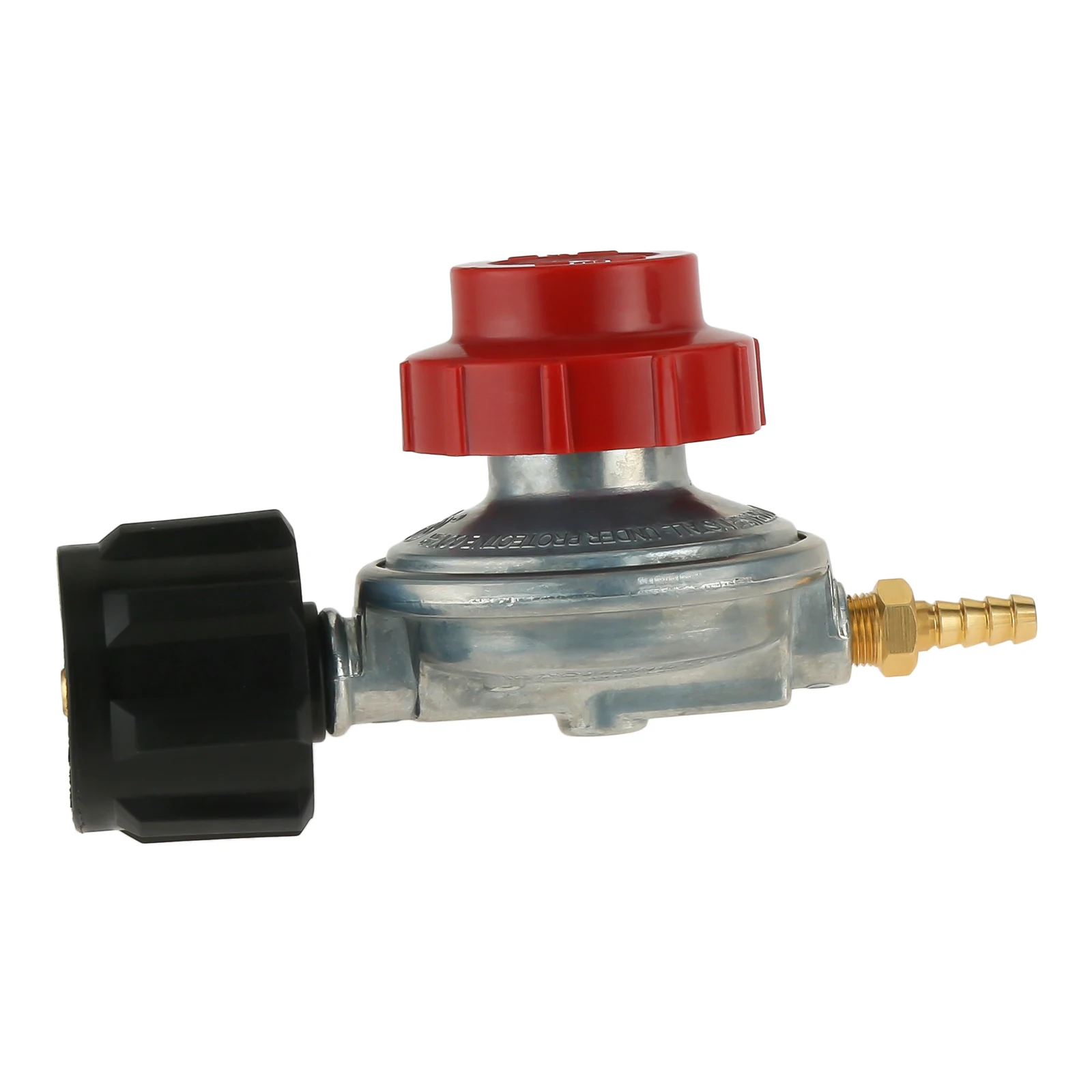 調整可能な高圧プロパンレギュレーターバルブキット、タンクサービスバルブ、ホースバーブコネクター、qcc1 lp、0-20 psi、5/16 "、1/4"