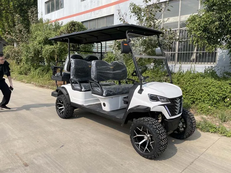 حار بيع 48 فولت 4 مقاعد عربات الغولف الكهربائية للبيع #6