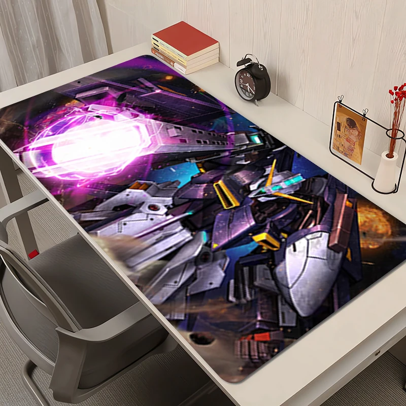 لوحة الماوس مكتب ملحقات الكمبيوتر لوحة ممتدة أنيمي حصيرة مكتبية الميكانيكية المحارب جاندام المضادة للانزلاق المطاط HD ماوس الألعاب الحصير