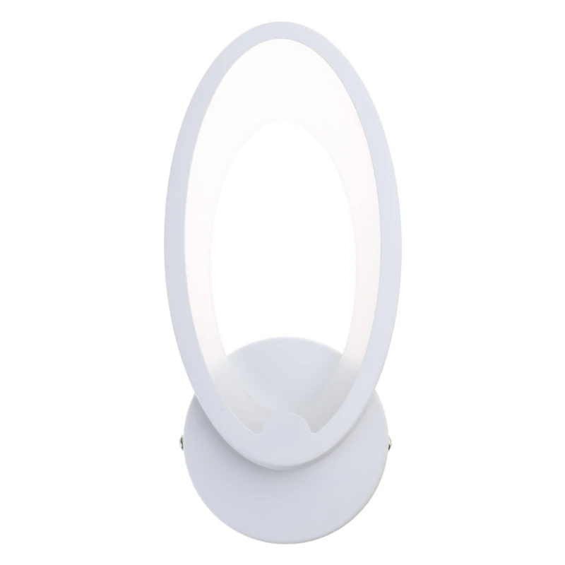 

LED Light Modern Wall Lamp Acrylic Sconce 12W AC90-260V Oval Shape Indoor Bathro