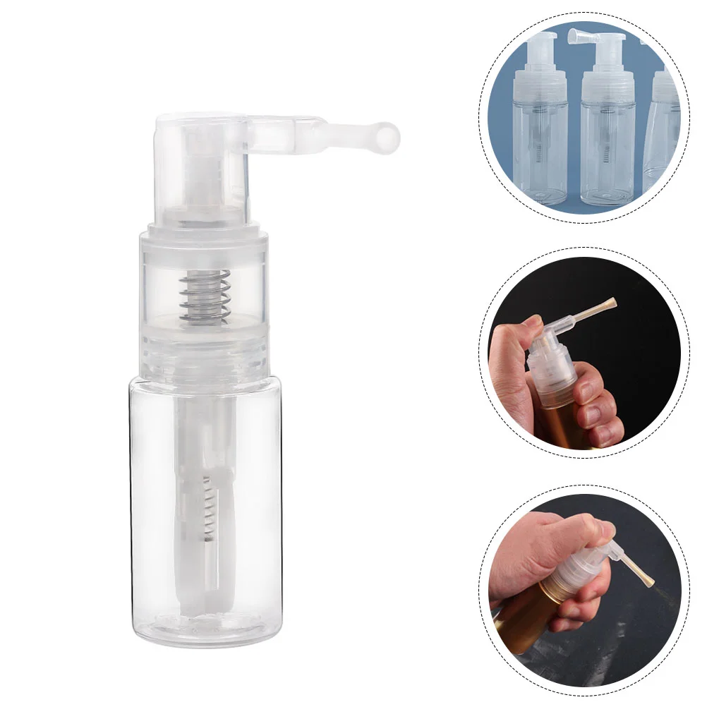 Refillable Hair Fiber Applicator Dry Powder Spray Bottle Loose Home Use The Face Plastic