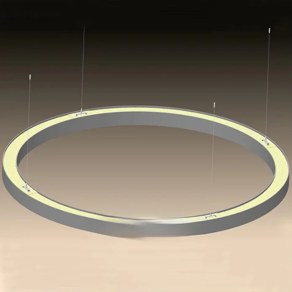 Indoor Light Emitting Diode Hanging Chandelier Round Chandelier