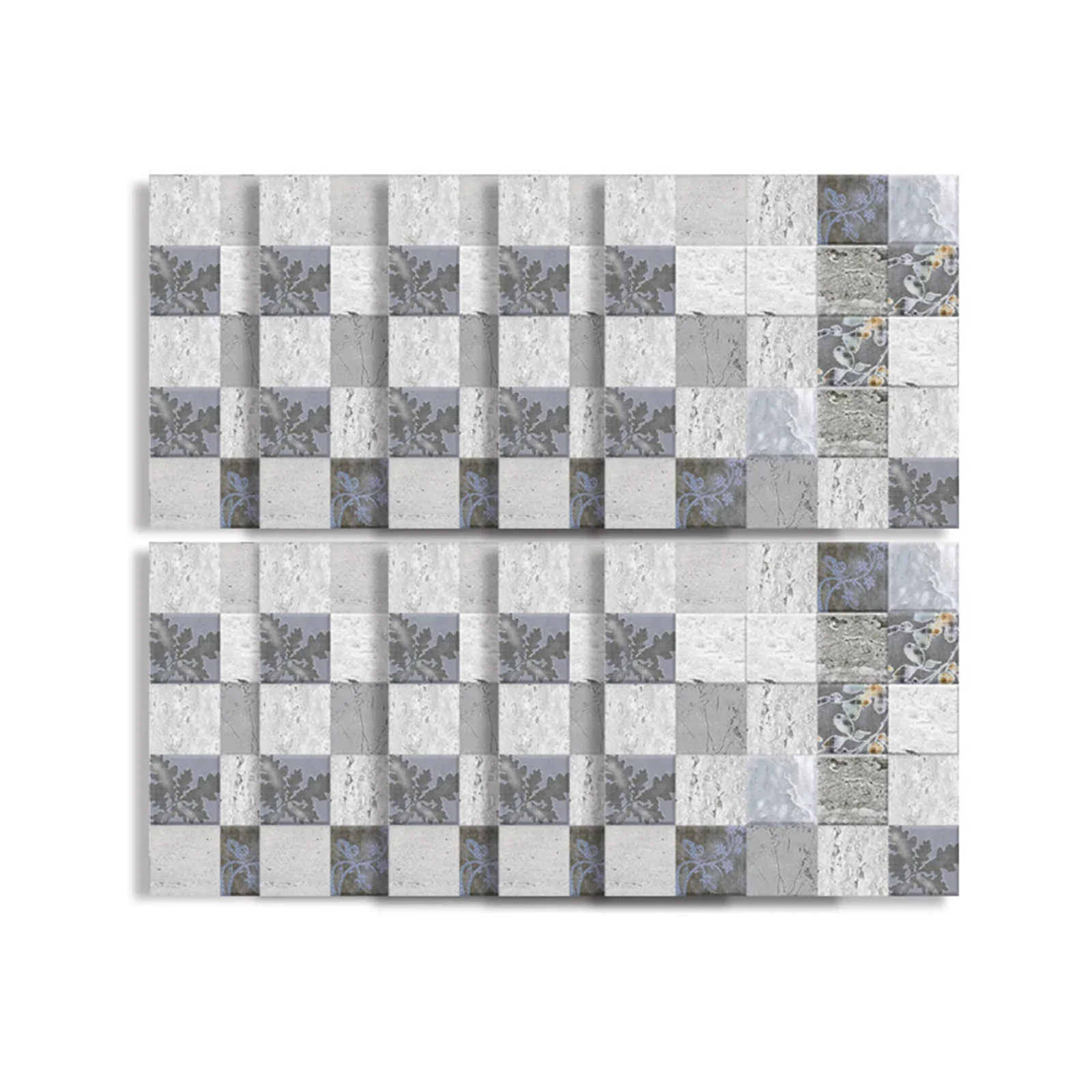 Home Décor Tile Stickers Sturdy Tile Stickers 3D Wall Tile Stickers Easy To Wipe Floor Self-adhesive Brand New