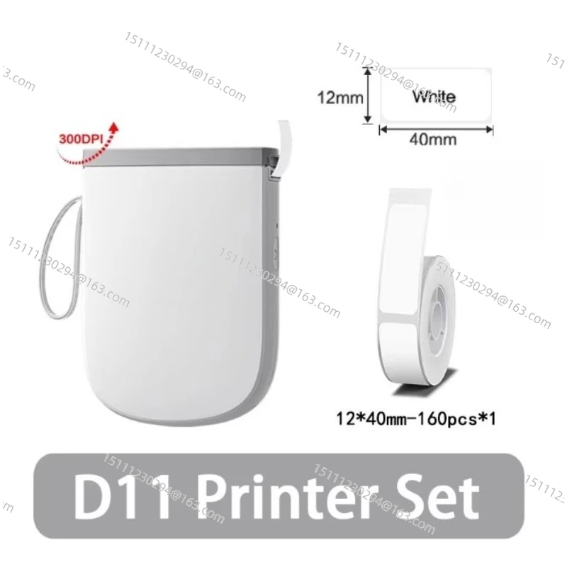 

D11 Portable QR Code Thermal Label Printer for Kitchen Storage Boxes Ceramic Nimbot Portable Printer