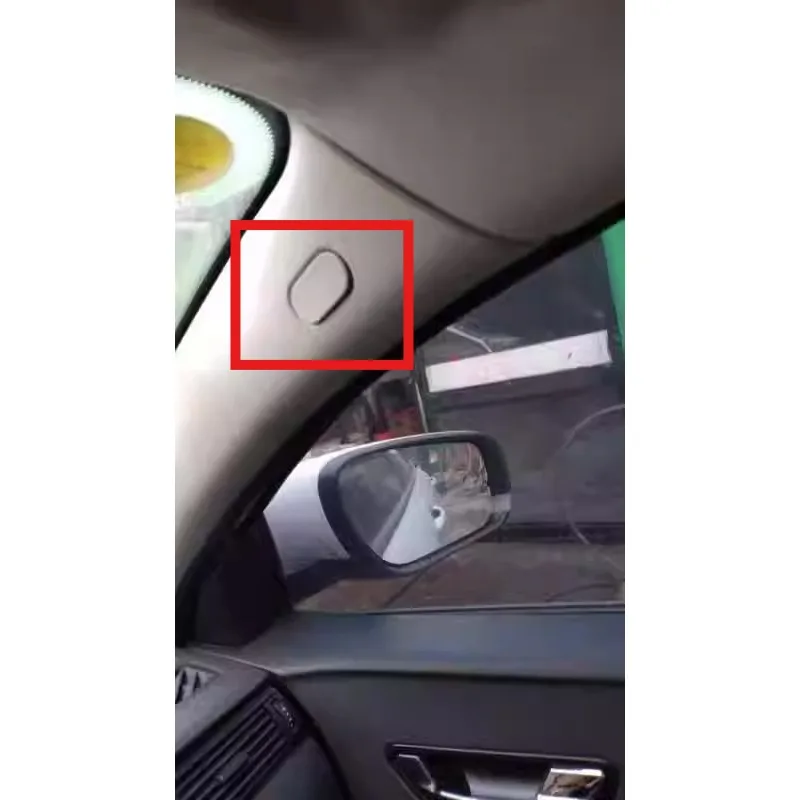 

Side Air Curtain Cover A-pillar Decorative Covers for Qoros 3 5