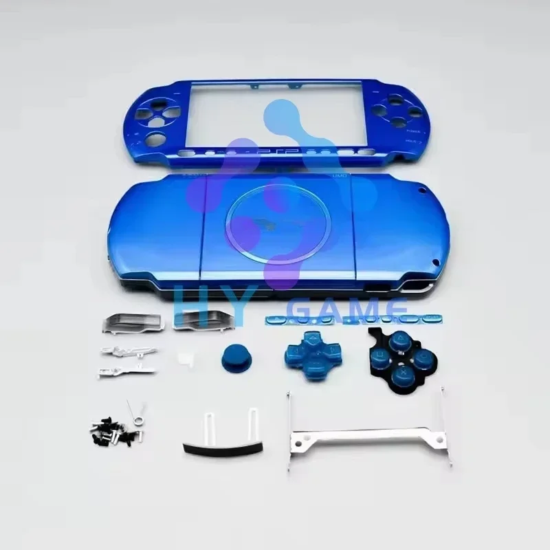 Versione limitata 1:1 di alta qualità per PSP3000 PSP 3000 Custodia a conchiglia di ricambio Custodia con piastra frontale di ricambio completa