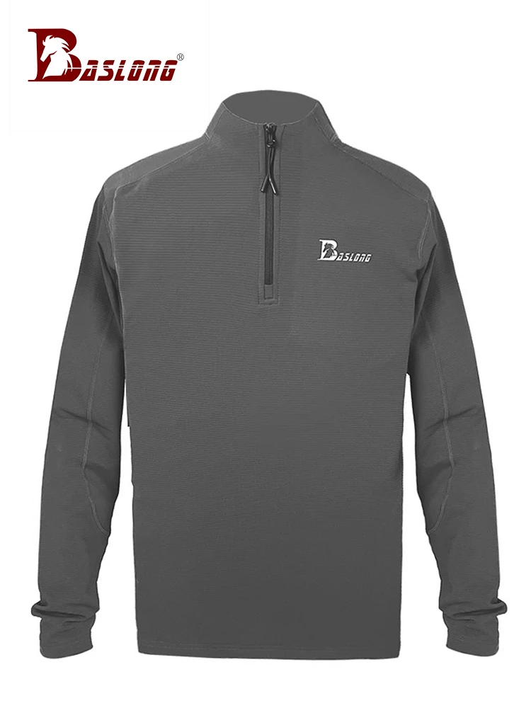 Baslong 266.4 سنتيمتر الفروسية طويلة الأكمام الخريف/الشتاء رقيقة الصوف الفروسية تي شيرت التجفيف السريع تنفس ركوب تي شيرت معدات الفروسية #4