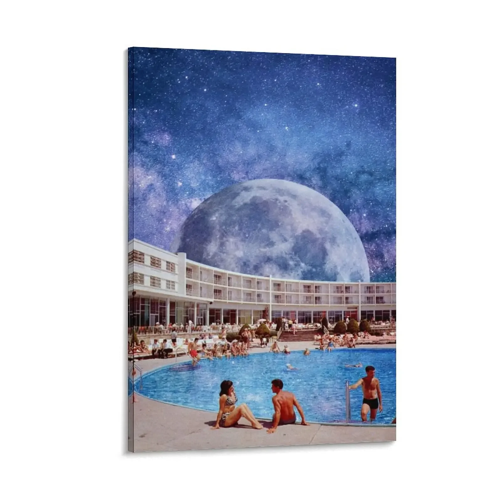 

Summer in Space Canvas Painting accessories for home decor Posters on the wall wall decor