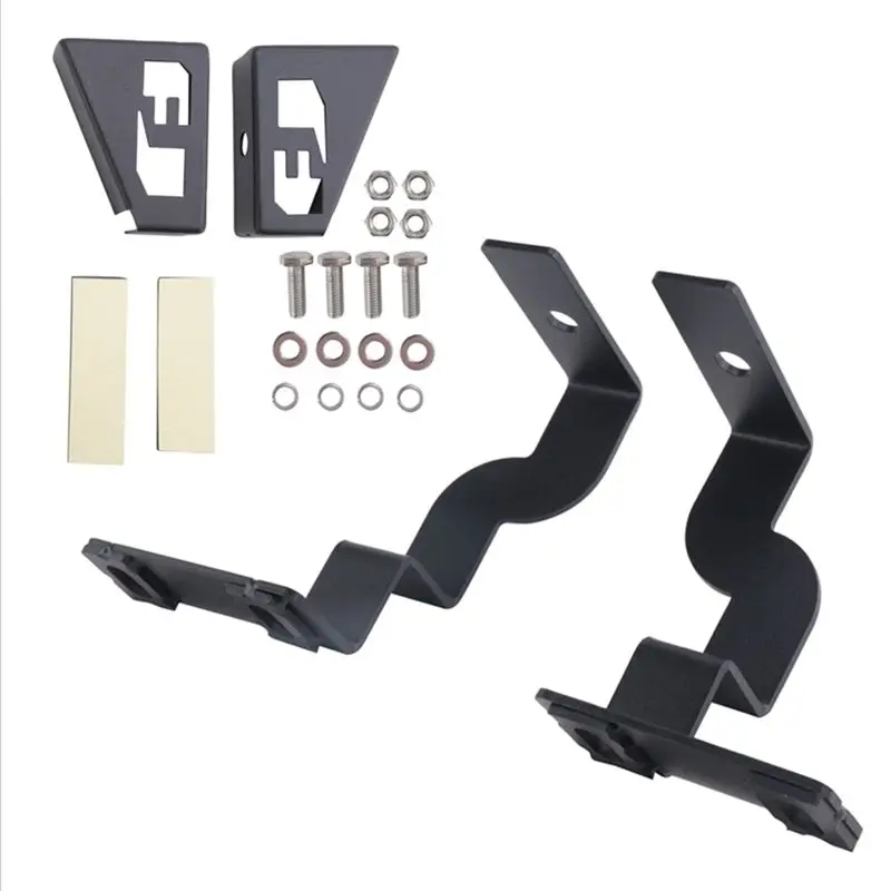 

Car LED Front Cowl Light Work Lighting Bracket Mounting Holder For Toyota Fj Cruiser 2007-2016 Hood Spotlight Bracket