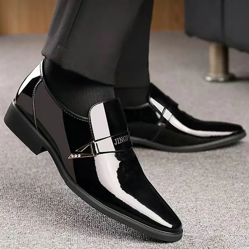 men fashion shoes non slip slip on shoes for men Breathable Men\'s Penny Loafers for Business Office Wear