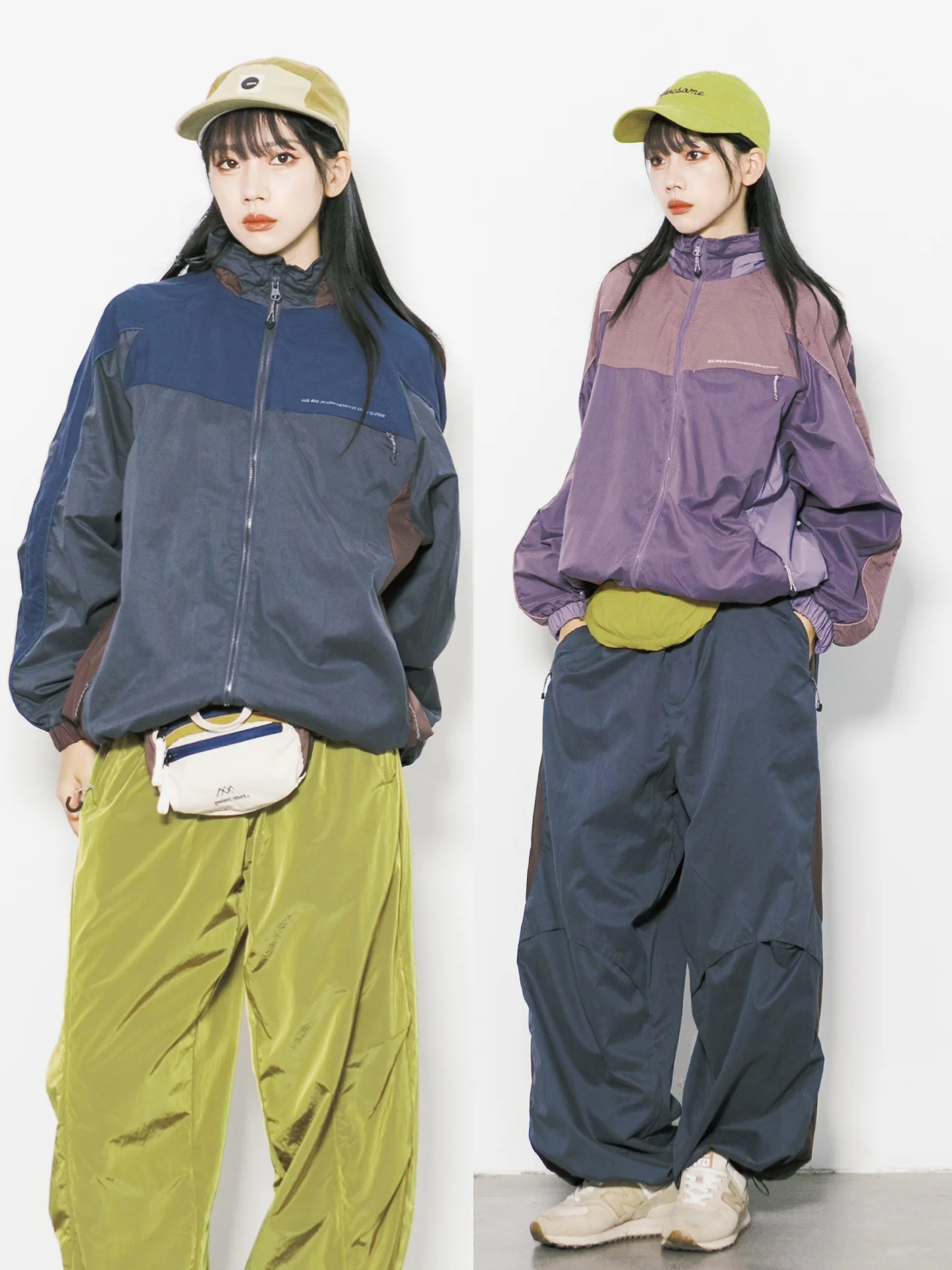 Outdoor RCDB Mountain Series Hooded Jacket Unisex Loose Fit Windproof Water Resistant Polyester Nylon Composite Fiber Coat
