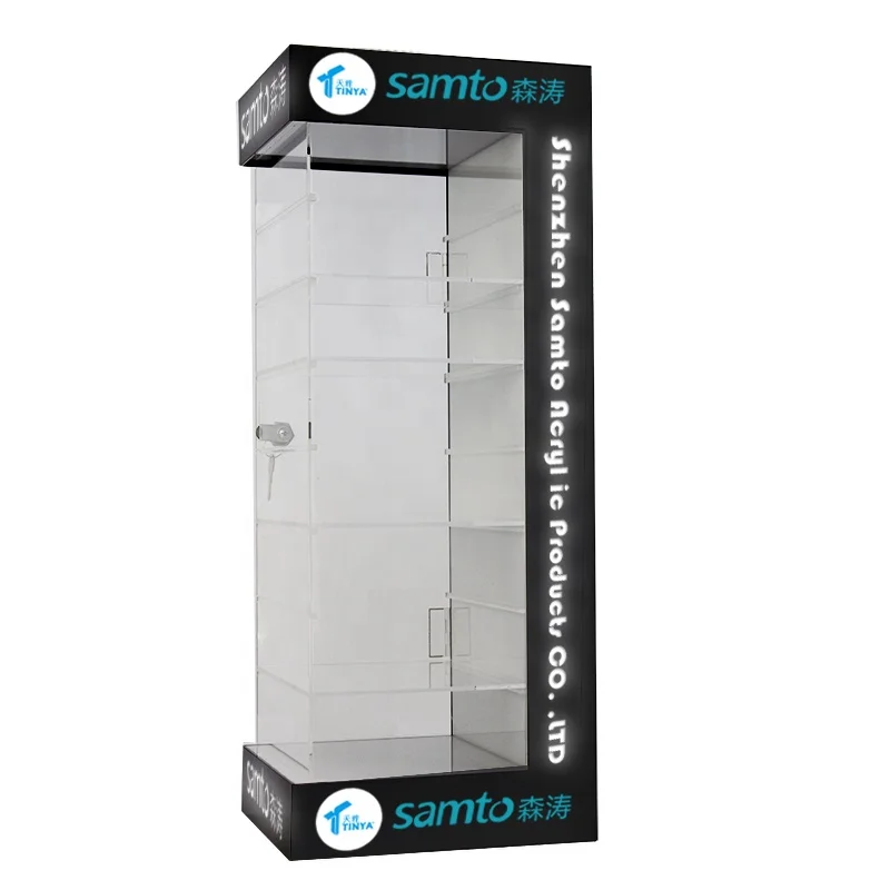 Vitrine de vidro acrílico personalizada, vitrine de balcão de loja móvel, vitrine de exibição de celular, loja de reparo