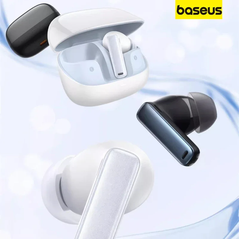 

Baseus M2S Bluetooth Earphones Wireless Active Noise Reduction High Quality 2024 New Bluetooth Headset for Xiaomi Huawei iPhone